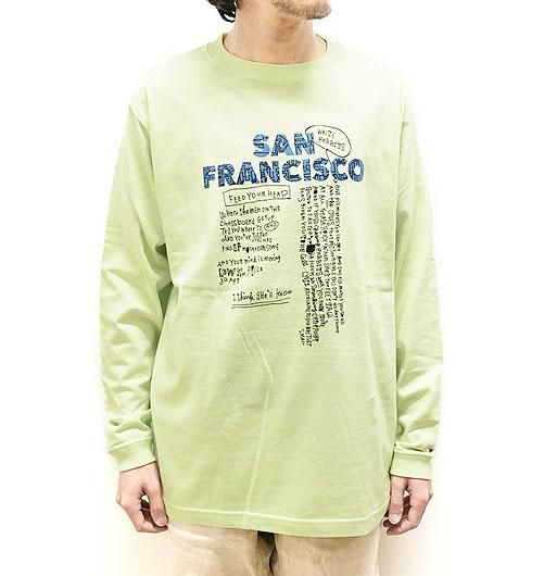 SF SOUVENIR TEE L/S（サンフラシスコスーベニアティーロングスリーブ