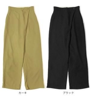 High Waist Wrap Pantsʥϥȥåץѥġ[2201-220092]AgAwdʥɡ