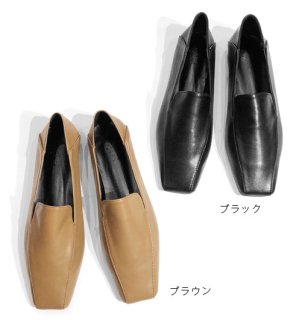 Square Flat Shoes（スクエアフラットシューズ）[2201-940058]／AgAwd（アガウド）