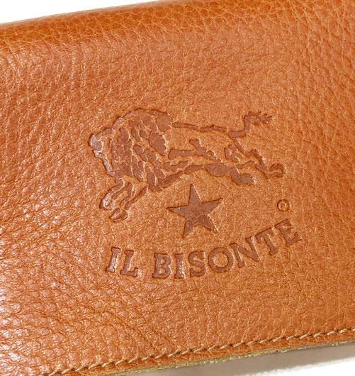 3つ折りレザーチェーンウォレット[No_5422305140] - IL BISONTE