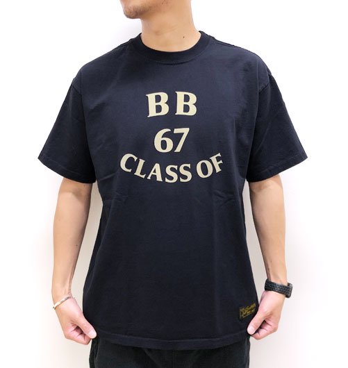 SOUTHERN MFG CO. BLUE BLUE CLASS OF 67 TEE - BLUE BLUE（ブルー