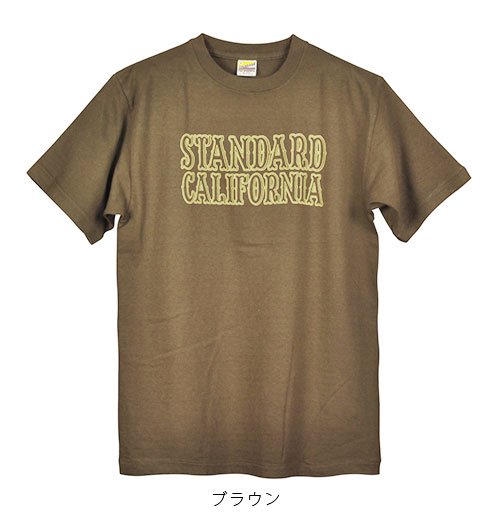 SD Basic Logo T（SDベーシックロゴティー） - STANDARD CALIFORNIA（スタンダードカリフォルニア） - インディゴ  富山市 聖林公司正規取扱店（取扱ブランド：ハリウッドランチマーケット・ササフラス・クレッタルムーセン・