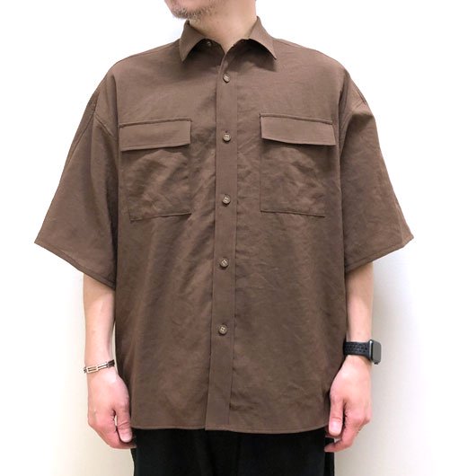 WIDE SLEEVES SHIRT（ワイドスリーブシャツ） - White Mountaineering（ホワイトマウンテニアリング） -  インディゴ 富山市 聖林公司正規取扱店（取扱ブランド：ハリウッドランチマーケット・ササフラス・クレッタルムーセン・