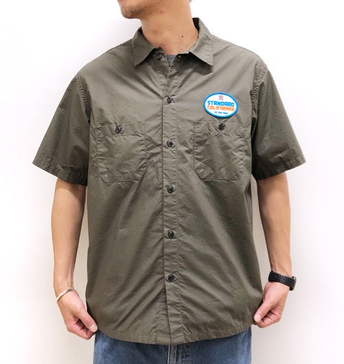 SD Oval Logo Patch Work Shirt Short Sleeve（SDオーバル