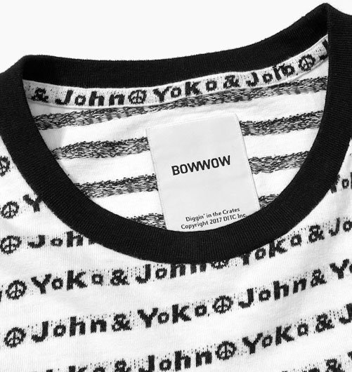 JOHN&YOKO JACQUARD TEE（ジョンアンドヨーコジャガードティー） - BOW