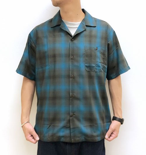 Open collar（オープンカラー）”Wool nylon dry check” - BROWN by 2-tacs（ブラウンバイツータックス）  - インディゴ 富山市 聖林公司正規取扱店（取扱ブランド：ハリウッドランチマーケット・ササフラス・クレッタルムーセン・