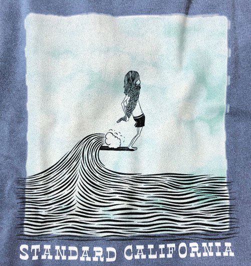 Matthew Allen×SD Logo T（マシューアレン×SDロゴティー） - STANDARD CALIFORNIA（スタンダードカリフォルニア）  - インディゴ 富山市 聖林公司正規取扱店（取扱ブランド：ハリウッドランチマーケット・ササフラス・クレッタルムーセン・