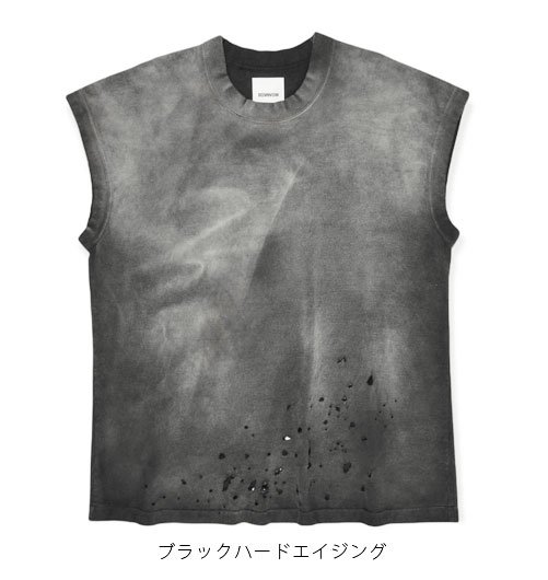 HARD AGEING SLEEVELESS TEE（ハードエイジングスリーブレスティー