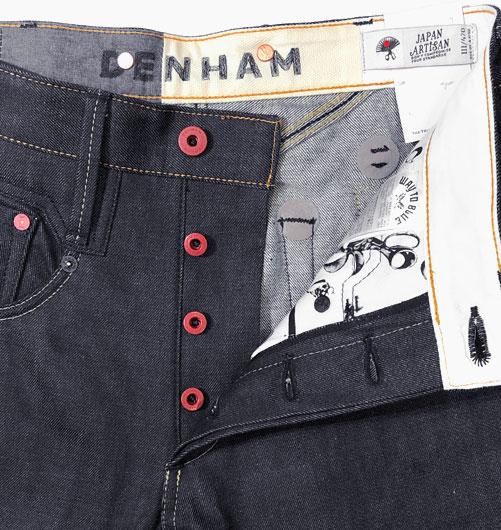 DENHAM デンハム デニムパンツ サイズ:31 20AW クロスバック ストレート デニム パンツ CROSS BACK MIJOSOREV 01-20-05-11-026 RED LABEL インディゴ 日本製 ボトムス ズボン ジーンズ ジーパン【メンズ】