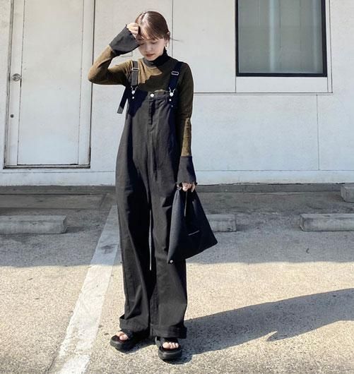 CATEGORY ファッション AGAWD デニムオールインワン