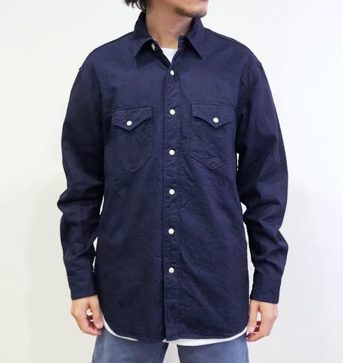 PAUL SHIRT INDIGO（ポールシャツインディゴ）[No_01-22-03-40-020