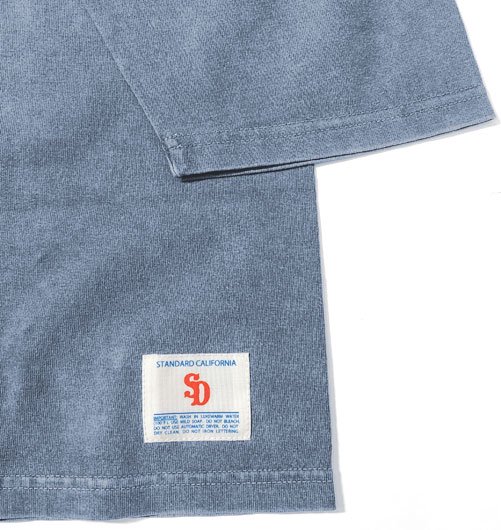 SD Heavyweight Football Logo T（SDヘビーウェイトフットボールロゴティー） - STANDARD CALIFORNIA（ スタンダードカリフォルニア） - インディゴ 富山市 聖林公司正規取扱店（取扱ブランド：ハリウッドランチマーケット・ササフラス・クレッタルムーセン・