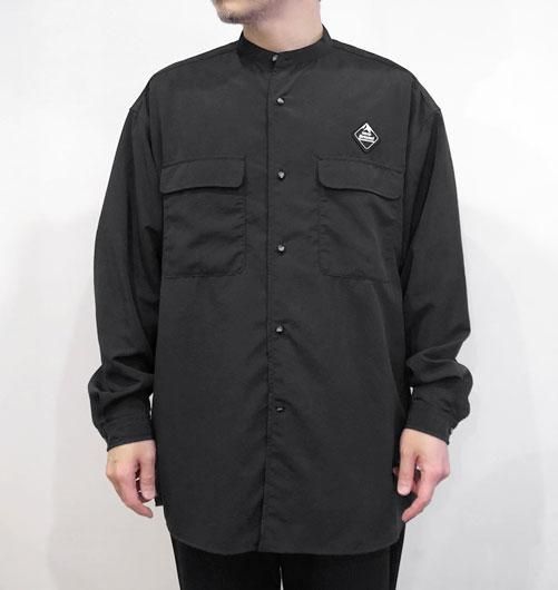 WM×F.C.Real Bristol STAND COLLAR SHIRT（ホワイトマウンテニアリング