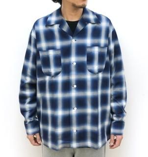 OMBRE CHECK SHIRTʥ֥åġ[No_01-22-08-40-100][No_01-22-08-40-101]DENHAMʥǥϥ