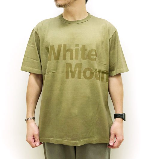 GARMENT DYE LOGO T-SHIRT（ガーメントダイロゴTシャツ） - White