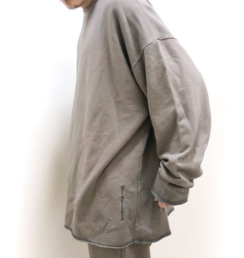 GARMENT DYE SWEAT PULLOVER（ガーメントダイスウェットプルオーバー