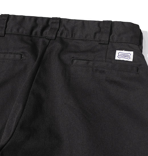 選ぶなら STANDARD CALIFORNIA ブラック PANTS WORK T/C チノパン