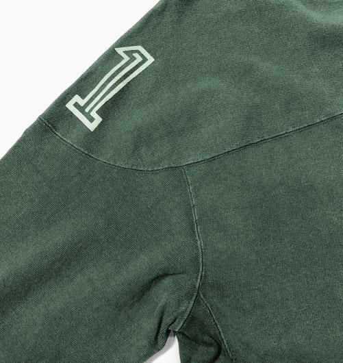 8/-天竺フットボールロンT（university11） - REMI RELIEF