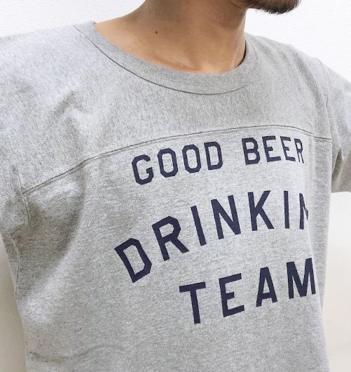 GOOD BEER DRINKING TEAM FB Tee designed by Shuntaro Watanabe