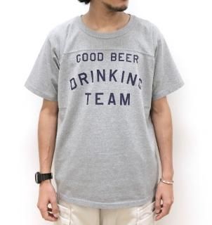 GOOD BEER DRINKING TEAM FB Tee
designed by Shuntaro WatanabeTACOMA FUJI RECORDSʥޥե쥳ɡ