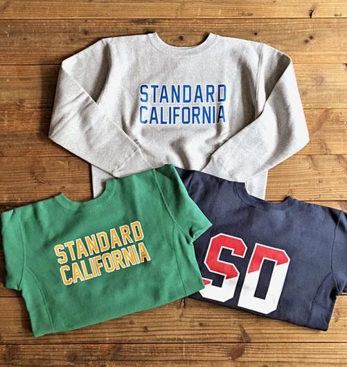 STANDARD CALIFORNIA Champion LOGO フーディー