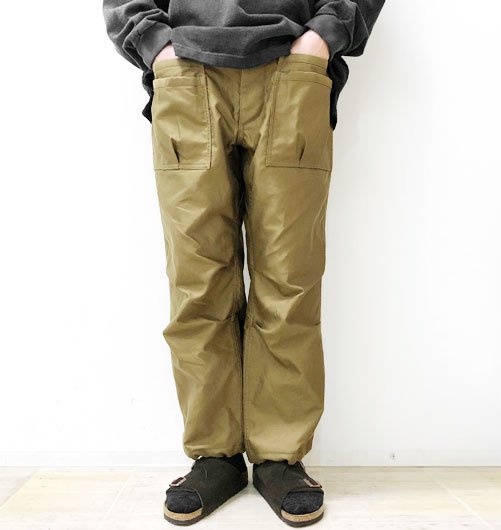 Overgrown Fatigue Pants ”Giza Cotton Moleskin”（オーバーグローン