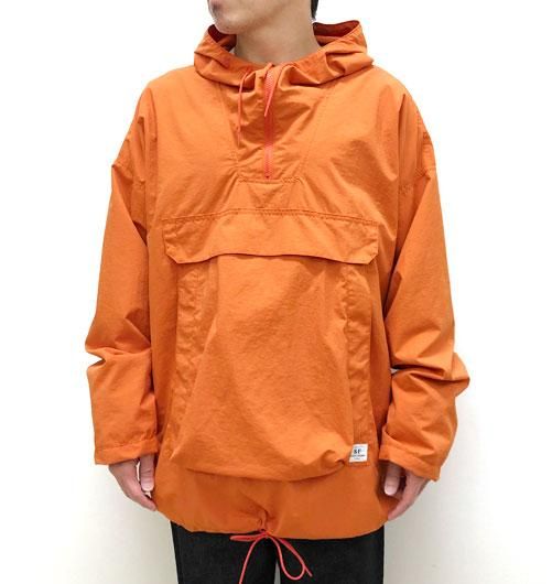 .*N様 SASSAFRAS ナイロンジャケット オレンジ SASSAFRAS D/C Armor Jacket Light | brownriver