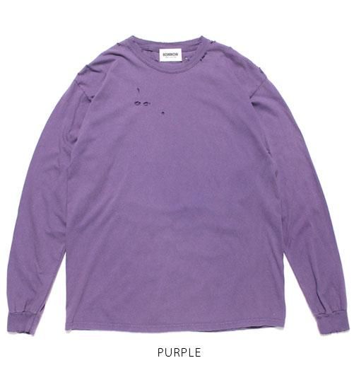 BOWWOW DAMAGED LS Mサイズ BOWWOW / DAMAGED LS TEE