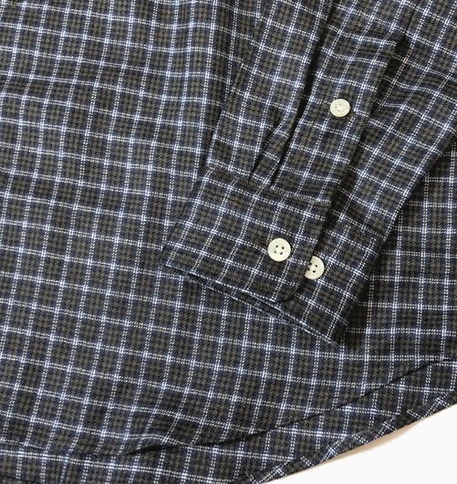 Regular collar ”Wool silk milled flannel”（レギュラーカラー”ウール 