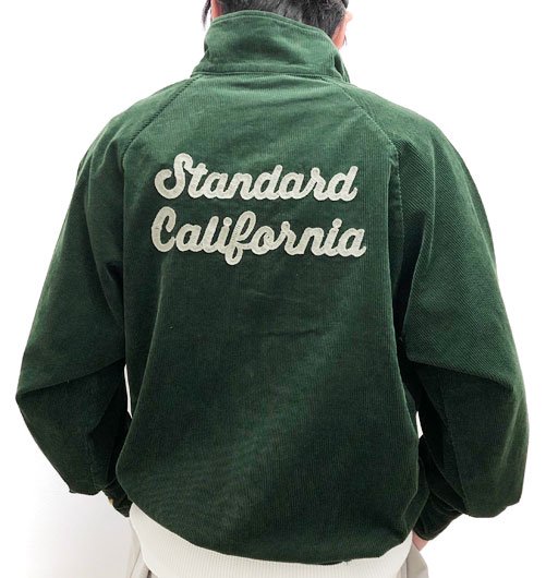 約66cm身幅STANDARD CALIFORNIA スタンダードカリフォルニア SD Harrington Jacket ハリントン ジャケット ダークグレー系 緑がかったダークグレー系 M【極上美品】