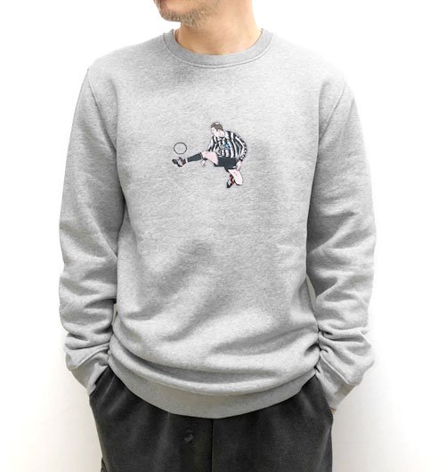 Embroidery Crew Sweat ”Zidane”（エンブロイダリークルースウェット