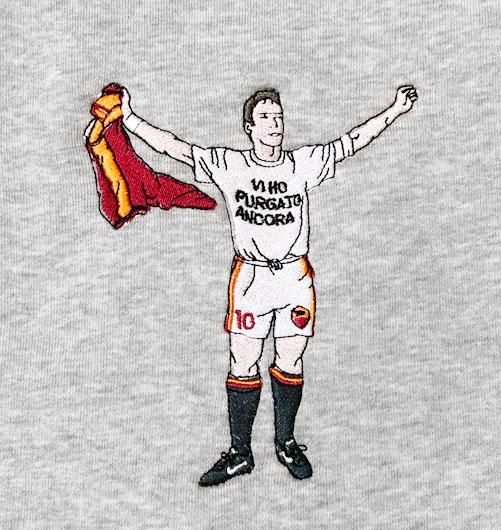 Embroidery Crew Sweat ”Totti”（エンブロイダリークルースウェット