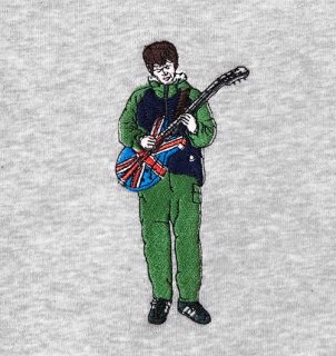 Embroidery Crew Sweat ”Noel Gallagher”（エンブロイダリークルースウェット”ノエル・ギャラガー”）／Tacchettee（タッケッティ）