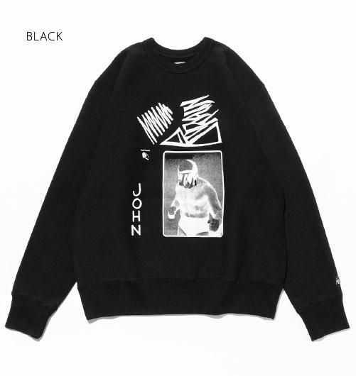 POWERFUL JOHN CREW NECK SWEAT designed by Tomoo Gokita／TACOMA 