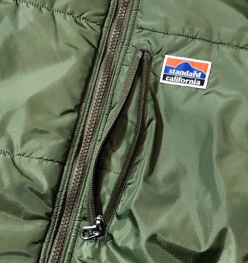 SD Reversible Puff Jacket（SDリバーシブルパフジャケット） - STANDARD CALIFORNIA（ スタンダードカリフォルニア） - インディゴ 富山市 聖林公司正規取扱店（取扱ブランド：ハリウッドランチマーケット・ササフラス・クレッタルムーセン・