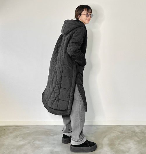 Quilting Eco Down Coat（キルティングエコダウンコート） - AgAwd