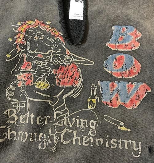 bow wow chemistry cut off sweat shirt-