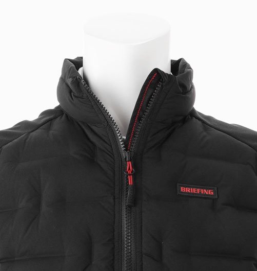 MENS HYBRID DOWN VEST（メンズハイブリッドダウンベスト） - BRIEFING 