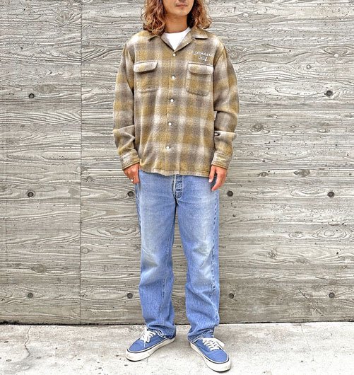 SD Wool Check Shirt（SDウールチェックシャツ） - STANDARD