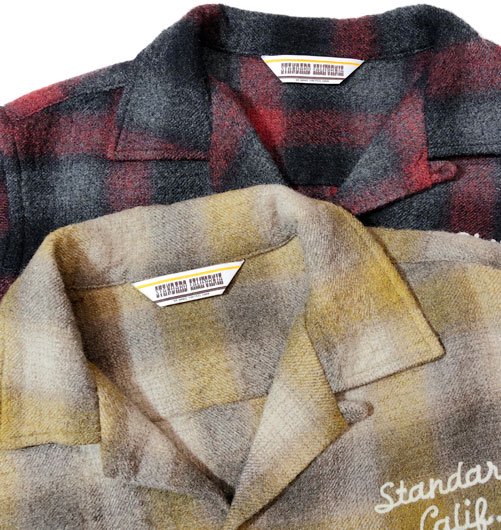 SD Wool Check Shirt（SDウールチェックシャツ） - STANDARD