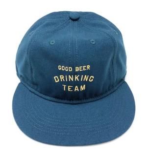 GOOD BEER DRINKING TEAM CAP 22 Designed by Shuntaro WatanabeTACOMA FUJI RECORDSʥޥե쥳ɡ