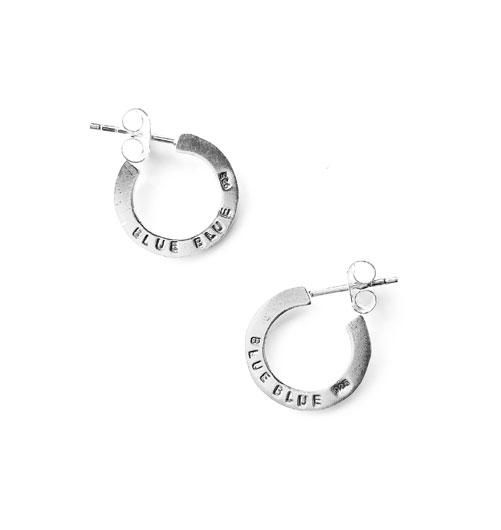 BLUE BLUE シンプルロゴピアス - Hollywood Ranch Market