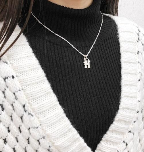 ハリウッドランチマーケット　HRM シルバーネックレス HRMネックレス - Hollywood Ranch Market（ハリウッド ランチ