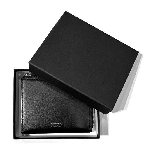 国内発送【DENHAM】デンハム/DH Studs Coin Case /財布/BLACK
