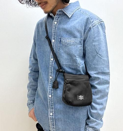 RMD SHOULDER POUCH (S) + TECH WIPER（ラミダスショルダーポーチS+テックワイパー） - DENHAM（デンハム） -  インディゴ 富山市 聖林公司正規取扱店（取扱ブランド：ハリウッドランチマーケット・ササフラス・クレッタルムーセン・