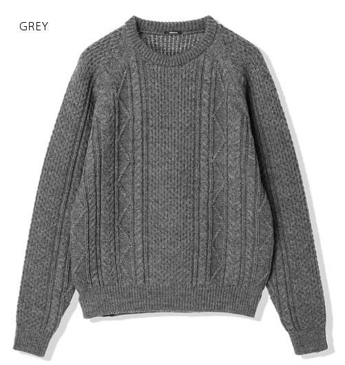 DENHAM(デンハム) ALAN KNIT アランニット NAVY XL DENHAM(デンハム)ALAN KNIT アランニットNAVY XL
