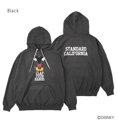 M BLACK DISNEY × SD クラップユアハンズフードスエット-