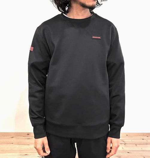 MENS 3D LOGO CREW NECK（メンズ3Dロゴクルーネック） - BRIEFING