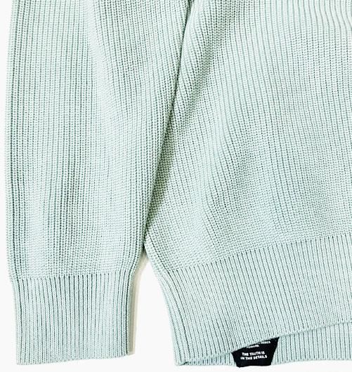 HALF CARDIGAN KNIT（ハーフカーディガンニット）／DENHAM