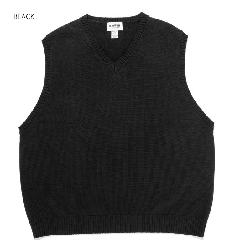 新品未使用です新品 ＜6(ROKU)ロク＞LOOP PATCH KNIT VEST